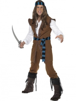 Caribbean Pirate Male Costume