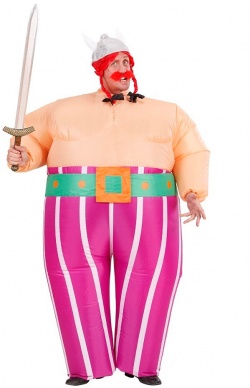Inflatable Obelix Costume