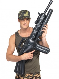 Inflatable Machine Gun