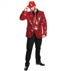 Disco Sparkling Jacket - Red