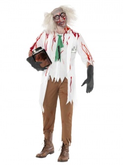 Zombie High School Science Teacher Costume