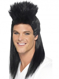 80'S Rocker Mullet Wig