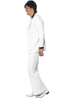 1970'S Suit Costume White