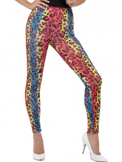 Neon Leopard Leggins