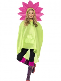 Flower Party Poncho