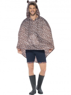 Leopard Party Poncho