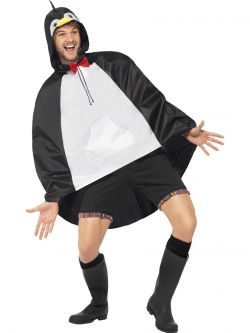 Penguin Party Poncho