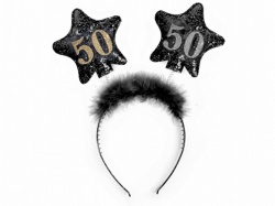 50th birthday headband