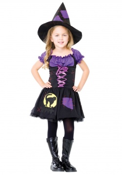 Black Cat Witch Costume Set