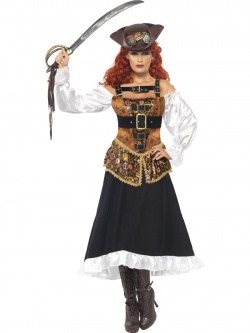 Steam Punk Pirate Wench Costume