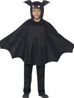 Bat Cape Black