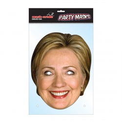 Hillary Clinton Paper Mask