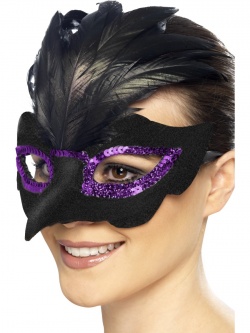 Gothic Raven Masquerade Eyemask