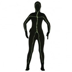 Woman Black Light Morphsuits