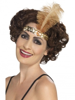 Gold - Flapper Headband