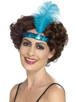 Blue - Flapper Headband