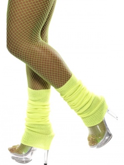 Yellow Neon Legwarmers