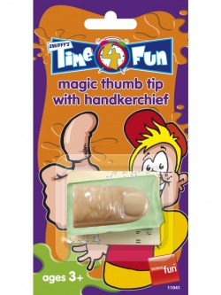 Magic Thumb Tip, With Handkerchief
