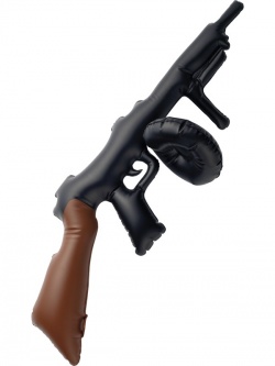 Inflatable Tommy Gun