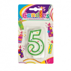 Birthday Candle - Number 5