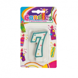 Birthday Candle - Number 7