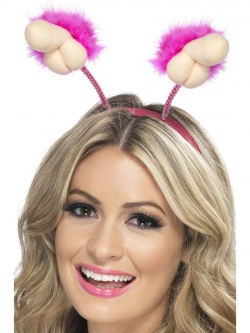 Hen Night Plush Willy Boppers Pink