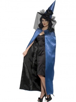 Reversible Cape Blue and Black