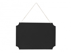 Hanging chalkboard sign