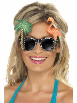 Flamingo and Palm Tree Specs