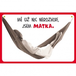 Cedulka Matka