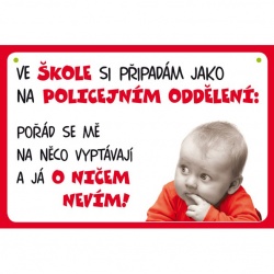  Cedulka Policejni oddeleni