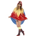 Parrot Party Poncho