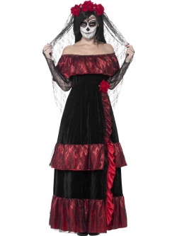 Deluxe Day of the Dead Bride Costume