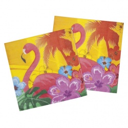 Set 12 Napkins Hibiscus (33 x 33 cm) 