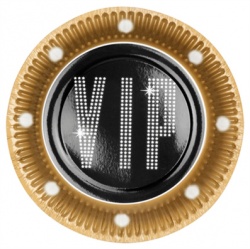 Set 6 Plates 'VIP'