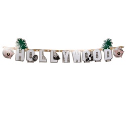 Letter banner 'Hollywood'