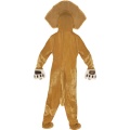 Kids Costume Madagascar Alex The Lion Costume, Brown, with All-in-One & Padded Head