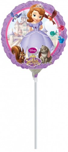 9'' Sofia the First Foil Balloon