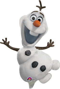 Mini Shape Frozen Olaf Foil Balloon