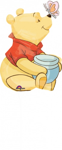 Mini Shape Winnie the Pooh Full Body Foil Balloon