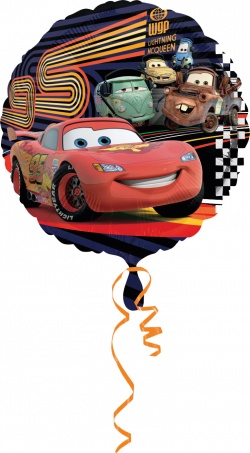 Standard Cars 2 Group Foil Balloon