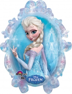 SuperShape Frozen Foil Balloon
