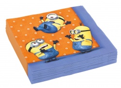 20 Napkins Minions