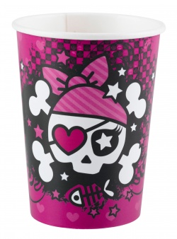 8 Cups Pink Pirate