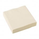 20 Beverage Napkins Vanilla Creme