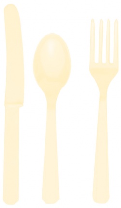 Cutlery Vanilla Creme