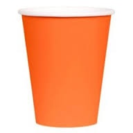 8 Cups Paper Orange Peel