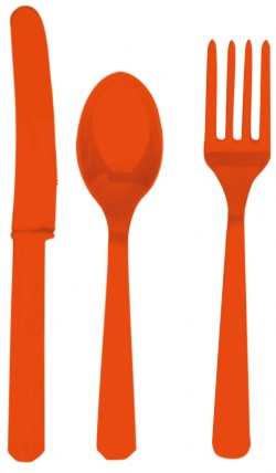 Cutlery Orange