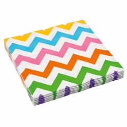 Napkins Chevron rainbow