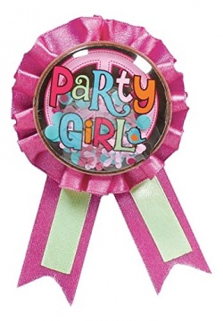 Confetti Pouch Award Ribbon Hippie Chick